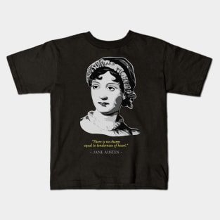 Jane Austen Quote Kids T-Shirt